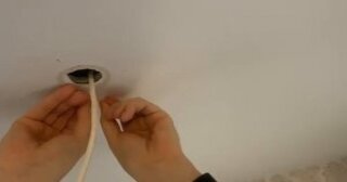 Установка люстры в Шахтах в октябре