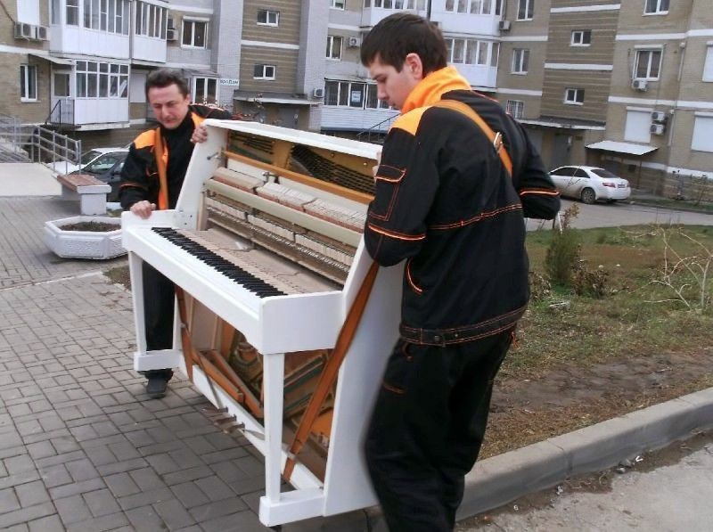 Перевозка пианино и рояля в Шахтах — цена от 868 руб., грузчики, упаковка — Мастер24