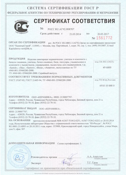 15.02.2025 Шахты - Изделия санитарные керамические